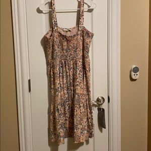 LOFT smocked dress